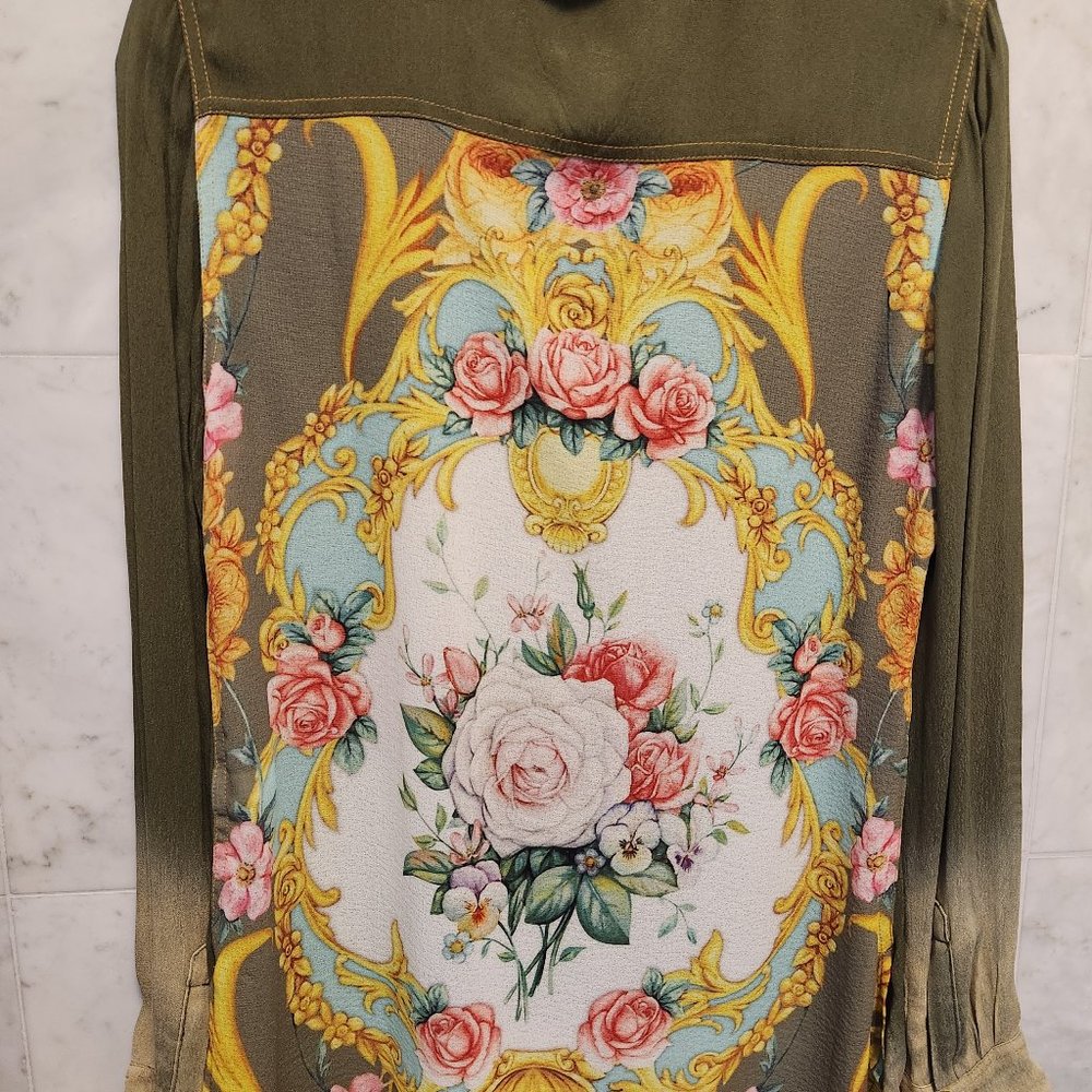 Aratta Silent Journey tunic shirt size small